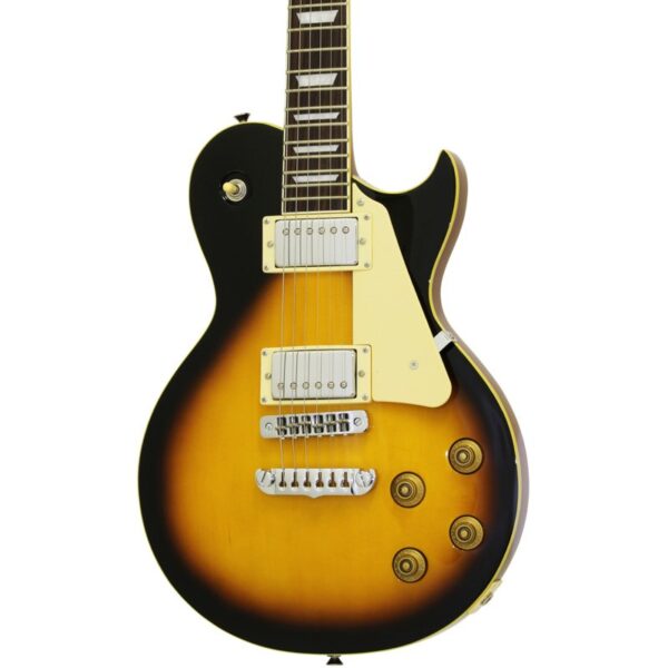 Aria PE350 STD Electric Guitar Single Cutaway Aged Brown Sunburst