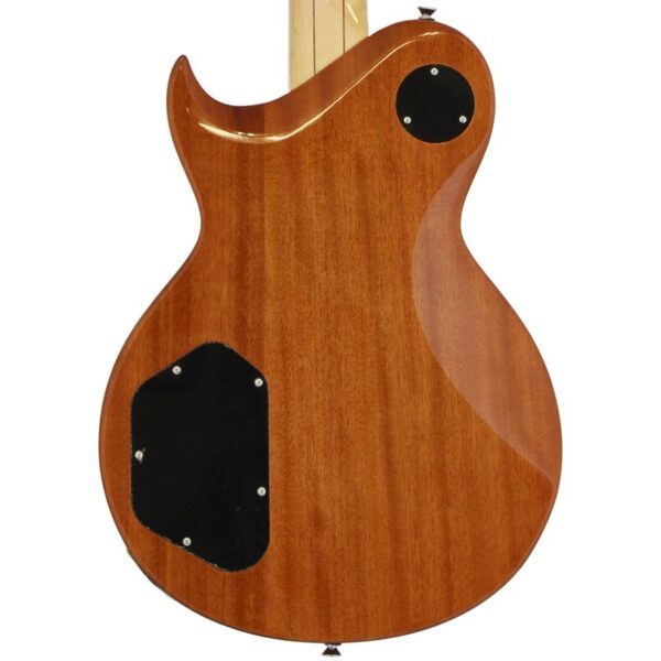 Aria PE480 Electric Guitar See Through Black Burst