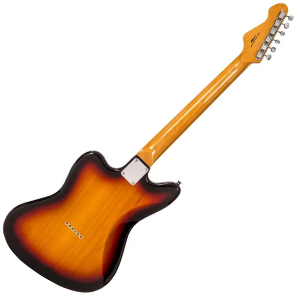 Vintage V65 ReIssued Hard Tail Electric Guitar Tobacco Sunburst