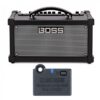 Boss Dual Cube LX Guitar Amplifier with BT Dual Bluetooth Adaptor