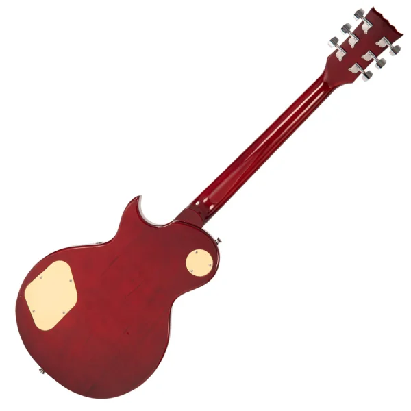 Vintage V10 Coaster Series Electric Guitar Wine Red