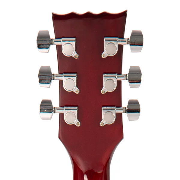 Vintage V10 Coaster Series Electric Guitar Wine Red