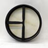 Koda Bodhran 16″x4″ Solid Wooden Black Frame with Bag & Beater