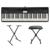 Roland Go Piano 61 Key Digital Piano Black Bundle