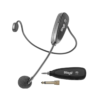 Stagg SUW 12H-BK Wireless Headset Microphone Set 2.4 GHz Black