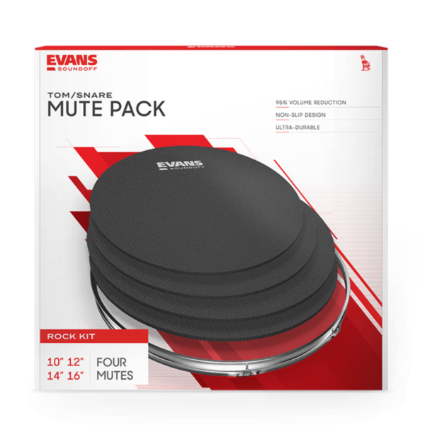 SoundOff by Evans Drum Mute Pack Rock Pack (10,12,14,16)