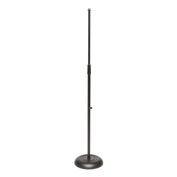Stagg MIS1120BK Straight Microphone Stand Round Base