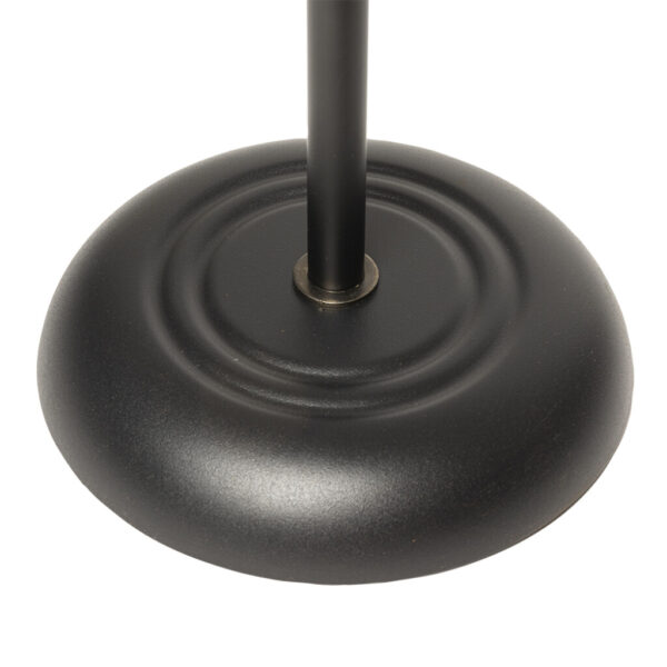 Stagg MIS1120BK Straight Microphone Stand Round Base