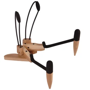 Kinsman KPS23 Premium Series Wooden A Frame Acoustic Guitar Stand