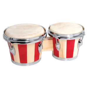 Trax BG02 Premium 6.5"& 7.5" Traditional Wooden Bongo Set