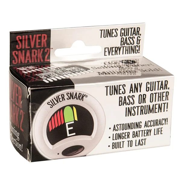 Silver Snark 2 SIL1 Clip On All Instrument Tuner Silver