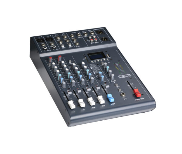 Studiomaster CLUB XS6+ 6 Channel Mixing Console with Bluetooth & DSP