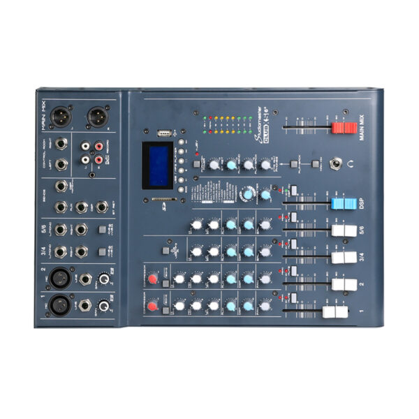 Studiomaster CLUB XS6+ 6 Channel Mixing Console with Bluetooth & DSP