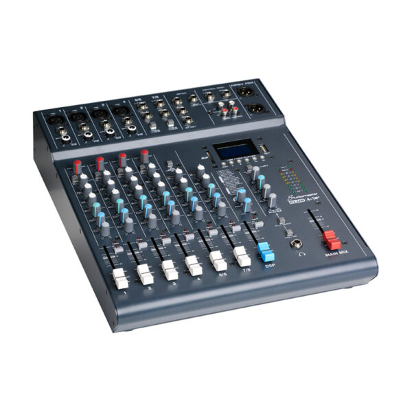 Studiomaster CLUB XS8+ 8 Channel Mixing Console with Bluetooth & DSP