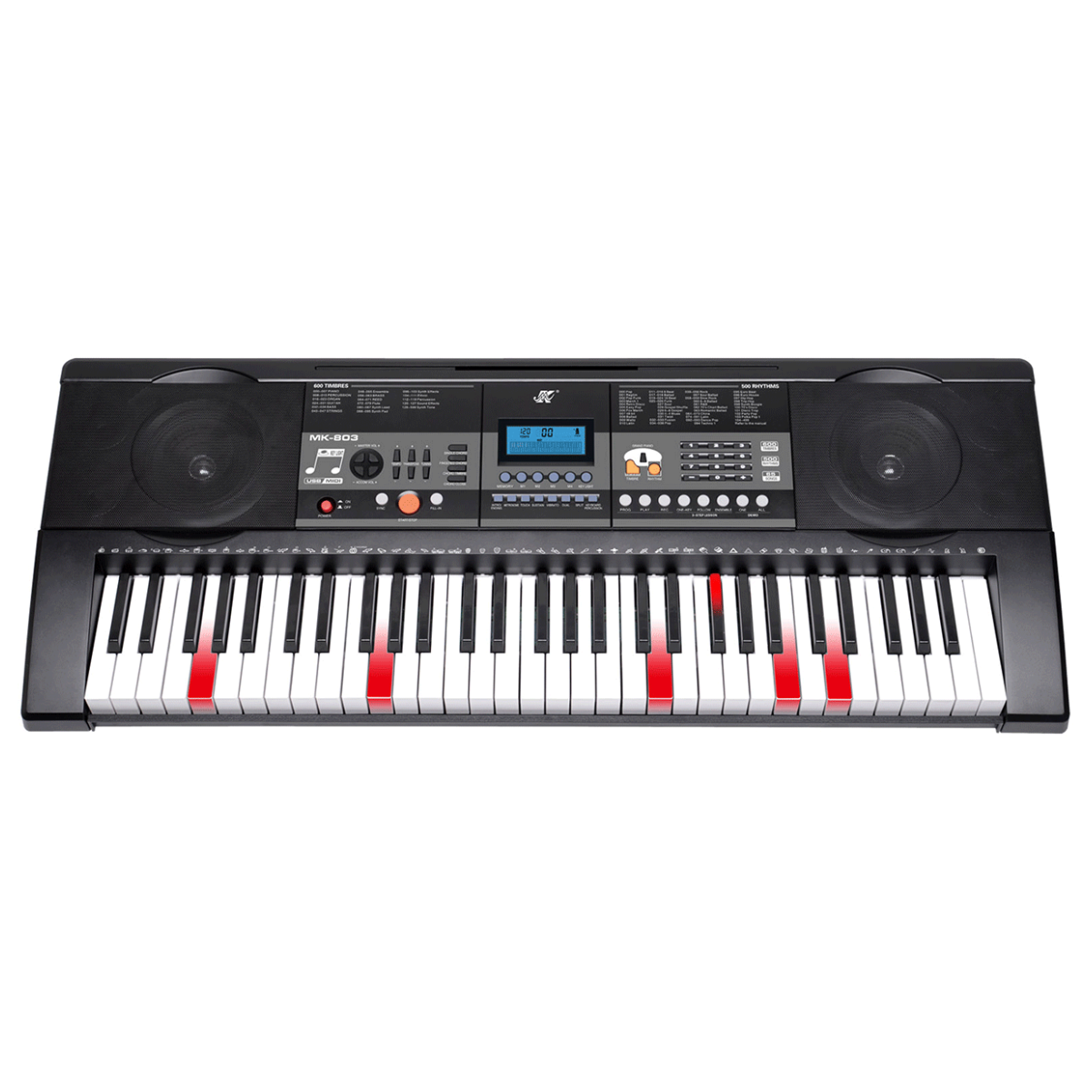 Meike MK803 61 Key Key Lighting Keyboard With LCD Display