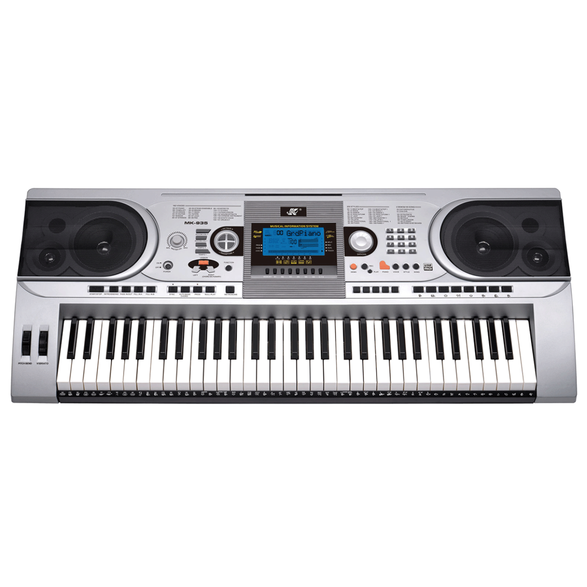 Meike MK935 61 Key Keyboard With LCD Display & Pitch & Vibrato Bend