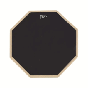 Trax PP80 8 Inch Practice Pad Drum Pad Black