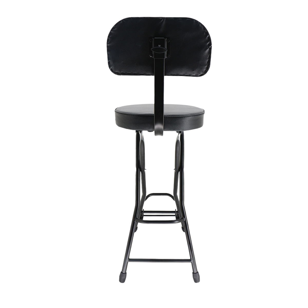 Trax Foldable Guitar Stool with Stand and Back Rest