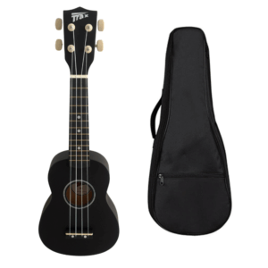 Trax Soprano Ukulele Pack Black