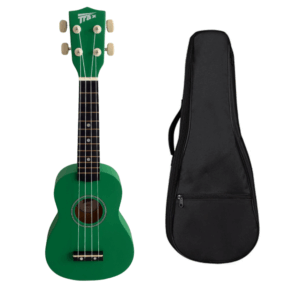 Trax Soprano Ukulele Pack Green