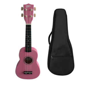 Trax Soprano Ukulele Pack Pink