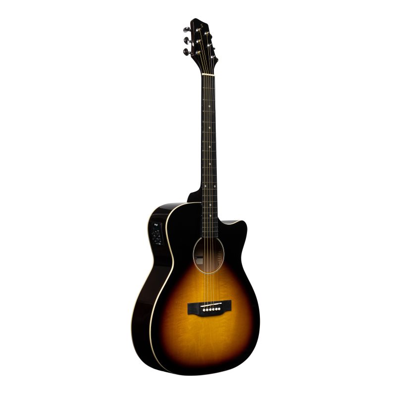 Stagg SA35ACE-VS Auditorium Electro Acoustic Guitar Sunburst