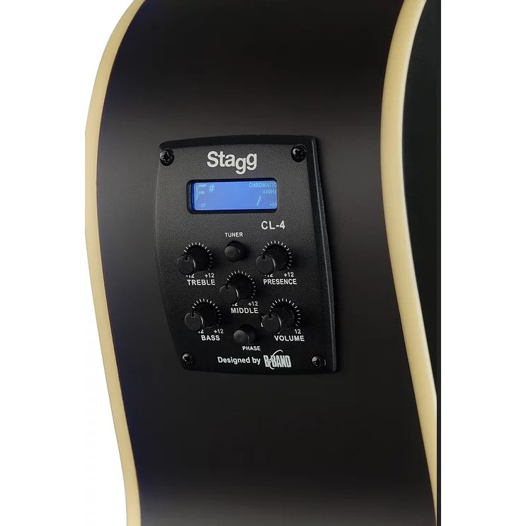 Stagg SA35ACE-VS Auditorium Electro Acoustic Guitar Sunburst