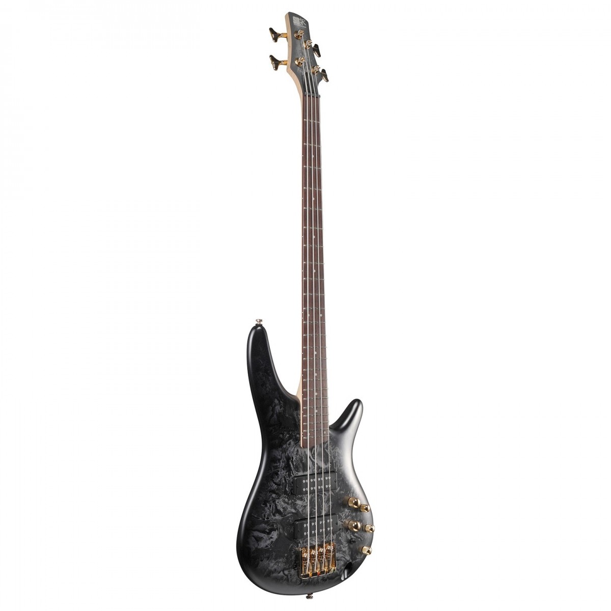 Ibanez SR300EDX-BZM Bass Guitar Black Ice Frozen Matte