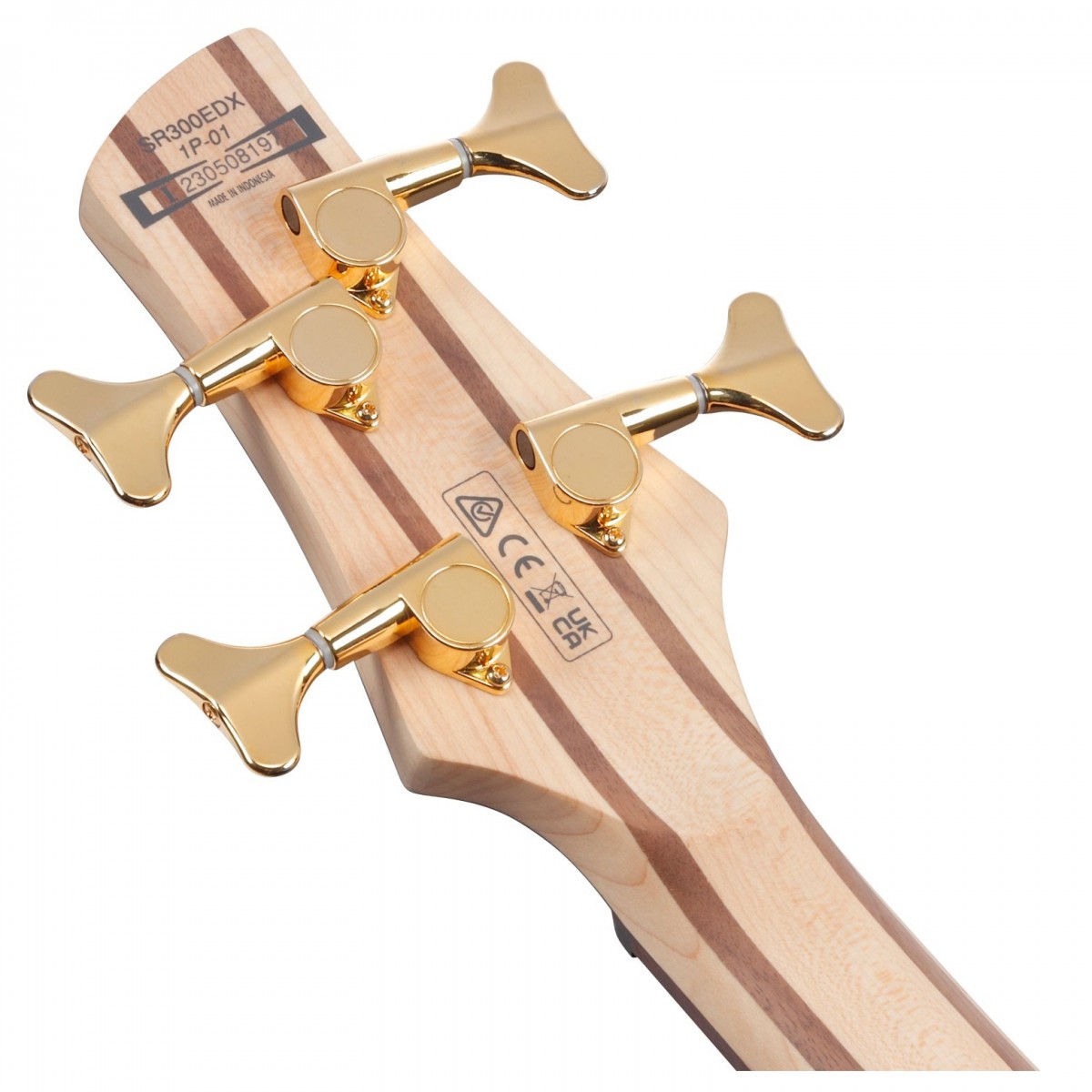 Ibanez SR300EDX-BZM Bass Guitar Black Ice Frozen Matte