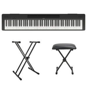 Yamaha P145BT Digital Piano With Bluetooth Bundle