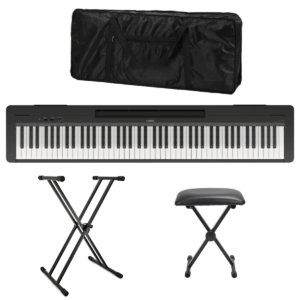 Yamaha P145BT Digital Piano With Bluetooth Deluxe Bundle