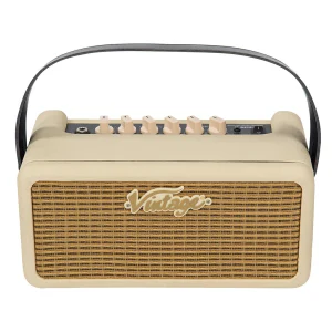 Vintage Retro 15 Watt Guitar Amplifier with DSP Vintage White