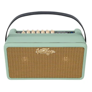Vintage Retro 25 Watt Guitar Amplifier with DSP Mint Green