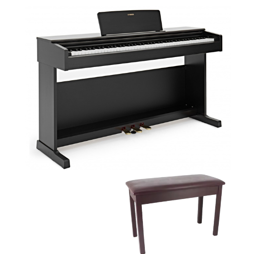 Yamaha YDP145 Digital Piano Rosewood Bundle