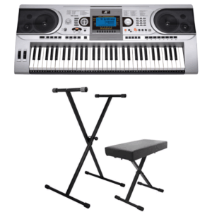 Meike MK935 61 Key Keyboard With LCD Display & Pitch & Vibrato Bend Bundle