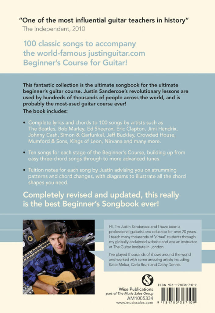 Justinguitar.com Beginner's Songbook 2nd Edition