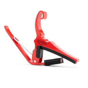 Kyser KG6LRA Quick Change Capo Lipstick Red