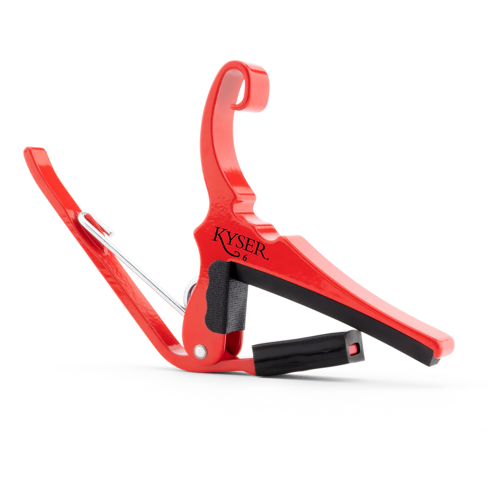 Kyser KG6LRA Quick Change Capo Lipstick Red