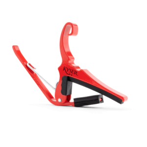 Kyser KG6LRA Quick Change Capo Lipstick Red